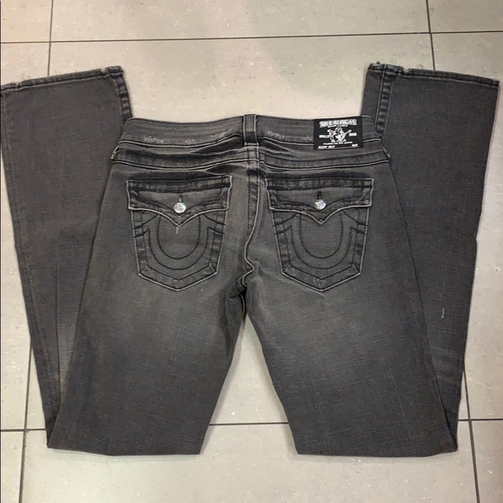 True Religion gray jeans size 29